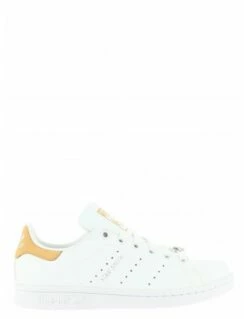 Adidas Sneakers Femme Stan Smith W Vegan Blanc Orange