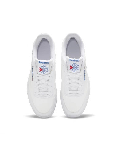 Reebok Sneakers Mixte Collab Club C 85 X U Cuir Blanc (personnalisable) 5 Reebok Sneakers Mixte Collab Club C 85 X U Cuir Blanc (personnalisable) – Image 3