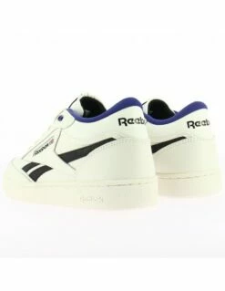 Reebok Sneakers Mixte Club C Mid Revenge Cuir Blanc/noir 9 Reebok Sneakers Mixte Club C Mid Revenge Cuir Blanc/noir -Hylton Magasin gy9691 reebok 3