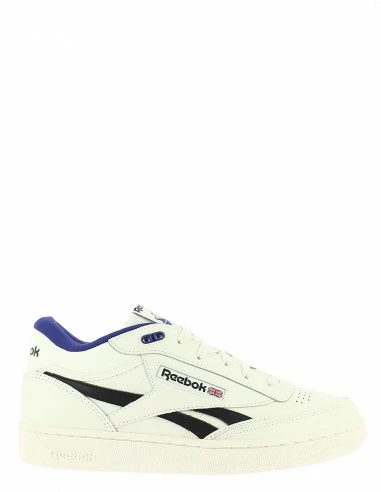 Reebok Sneakers Mixte Club C Mid Revenge Cuir Blanc/noir 3 Reebok Sneakers Mixte Club C Mid Revenge Cuir Blanc/noir