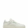 Reebok Sneakers Compensées Femme Club C Extra Cuir Blanc/vert -Hylton Magasin gz2423 reebok