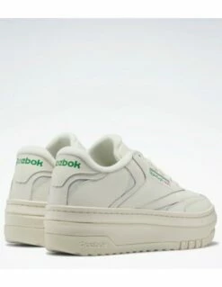 Reebok Sneakers Compensées Femme Club C Extra Cuir Blanc/vert 10 Reebok Sneakers Compensées Femme Club C Extra Cuir Blanc/vert -Hylton Magasin gz2423 reebok 2