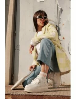 Reebok Sneakers Compensées Femme Club C Extra Cuir Blanc/vert 11 Reebok Sneakers Compensées Femme Club C Extra Cuir Blanc/vert -Hylton Magasin gz2423 reebok 3