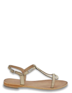 Les Tropéziennes Par M Belarbi Les Tropeziennes Par M.Belarbi Sandales Femme Hamat Cuir Doré