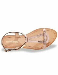 Les Tropéziennes Par M Belarbi Les Tropeziennes Par M.Belarbi Sandales Femme Hamat Cuir Marron -Hylton Magasin hamat bronze les tropeziennes par mbelarbi 1