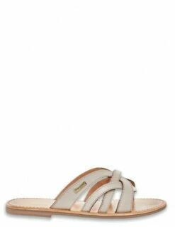 Les Tropéziennes Par M Belarbi Les Tropeziennes Par M.Belarbi Mules Femme Hamul Cuir Crème