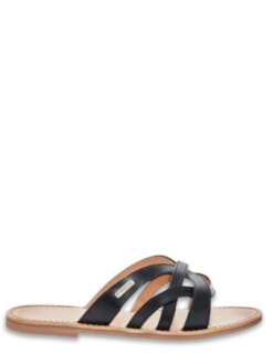 Les Tropéziennes Par M Belarbi Les Tropeziennes Par M.Belarbi Mules Femme Hamul Cuir Noir