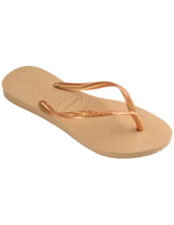 Havaianas Tongs Femme Slim Dorée 9 Havaianas Tongs Femme Slim Dorée -Hylton Magasin hav slim 2