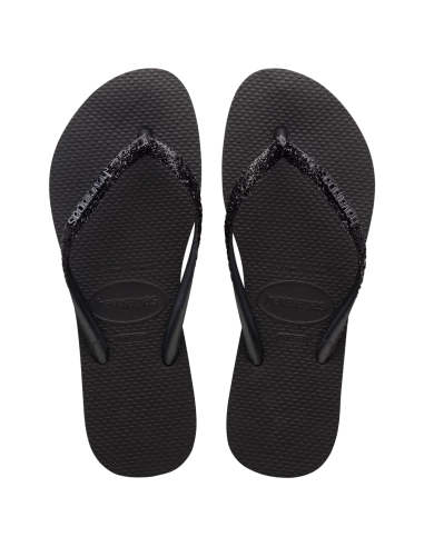 Havaianas Tongs Femme Slim Glitter II Gris Acier Pailettes 5 Havaianas Tongs Femme Slim Glitter II Gris Acier Pailettes – Image 3