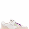 0-105 Baskets De Ville Femme Hazel Legacy Cuir Blanc Blanc/rose/violet -Hylton Magasin hazel legacy 0 105