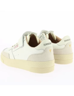 0-105 Baskets De Ville Femme Hazel Cuir Blanc -Hylton Magasin hazel white 0 105 1