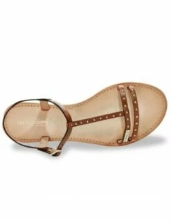 Les Tropéziennes Par M Belarbi Les Tropeziennes Par M.Belarbi Sandales Femme Henya Cuir Tan -Hylton Magasin henya tan les tropeziennes par mbelarbi 2