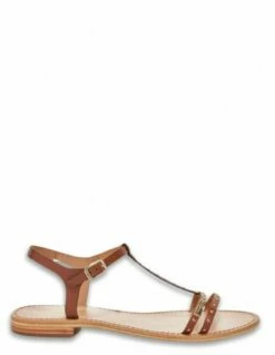 Les Tropéziennes Par M Belarbi Les Tropeziennes Par M.Belarbi Sandales Femme Henya Cuir Tan