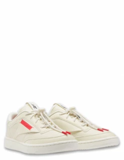 Reebok Sneakers Femme Club C 85 Vegan Cuir Beige -Hylton Magasin hp3404 reebok 1