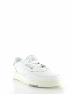 Reebok Sneakers Femme Court Peak Cuir Blanc -Hylton Magasin hq4568 reebok 1