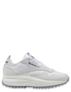 Reebok Sneakers Compensées Femme Classic Leather Sp Extra Cuir Gris