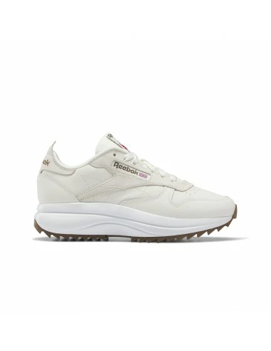 Reebok Sneakers Compensées Femme Classic Leather Sp Extra Cuir Blanc 6 Reebok Sneakers Compensées Femme Classic Leather Sp Extra Cuir Blanc – Image 4