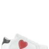 Moschino Love Baskets De Ville Femme Sneakers Casse Cuir Blanc -Hylton Magasin ja15142g1gjo110a moschino love