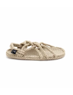 Nomadic Sandales Femme Jc Beige En Corde -Hylton Magasin jc 2