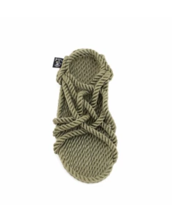 Nomadic Sandales Femme Jc Sage Green En Corde Kaki -Hylton Magasin jc sage green nomadic 2