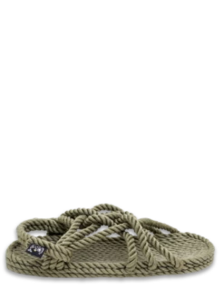 Nomadic Sandales Femme Jc Sage Green En Corde Kaki