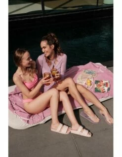 Colors Of California Two Band Square Sole Slide Pink Femme -Hylton Magasin jinfyedge96 pin colors of california 5