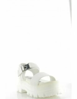 Buffalo Sandales Compensées Jojo White Vegan 8 Buffalo Sandales Compensées Jojo White Vegan -Hylton Magasin jojo white imi nappa 1