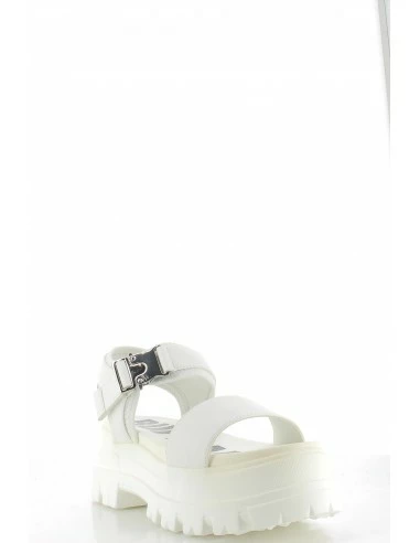 Buffalo Sandales Compensées Jojo White Vegan 5 Buffalo Sandales Compensées Jojo White Vegan – Image 3