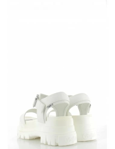 Buffalo Sandales Compensées Jojo White Vegan 6 Buffalo Sandales Compensées Jojo White Vegan – Image 4