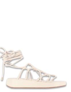 Kharisma Sandales Compensées Femme Marguerite Blanc