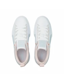 Puma Sneakers Compensées Femme Mayze Raw Pastel Blanc/rose -Hylton Magasin mayze raw wns 1