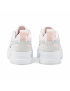 Puma Sneakers Compensées Femme Mayze Raw Pastel Blanc/rose -Hylton Magasin mayze raw wns 2