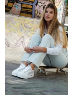 Puma Sneakers Compensées Femme Mayze Raw Pastel Blanc/rose -Hylton Magasin mayze raw wns 4