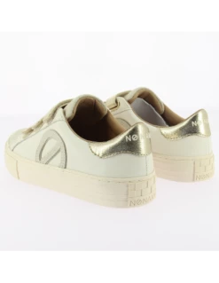 No Name Basket De Ville Femme Arcade Straps Side Cuir Beige/or -Hylton Magasin mnge ns04 ve no name 1