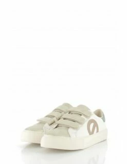 No Name Baskets De Ville Femme Arcade Straps Side Blanc/or/rose/vert -Hylton Magasin mnge nu04 me no name 2