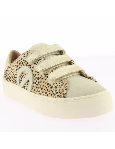 No Name Basket De Ville Femme Arcade Straps Side Cuir Leopard/or 5 No Name Basket De Ville Femme Arcade Straps Side Cuir Leopard/or – Image 3