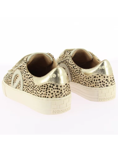 No Name Basket De Ville Femme Arcade Straps Side Cuir Leopard/or 6 No Name Basket De Ville Femme Arcade Straps Side Cuir Leopard/or – Image 4