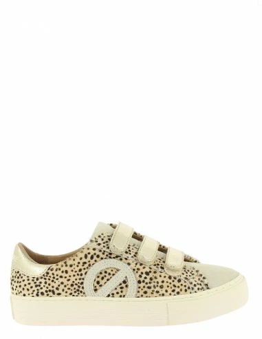 No Name Basket De Ville Femme Arcade Straps Side Cuir Leopard/or 3 No Name Basket De Ville Femme Arcade Straps Side Cuir Leopard/or