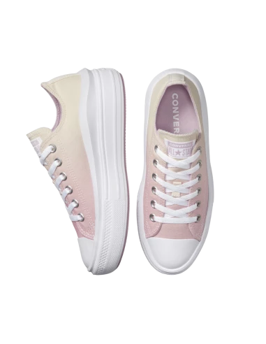 Converse Sneakers Compensées Basses Femme Move Ox Bone Dégradé 5 Converse Sneakers Compensées Basses Femme Move Ox Bone Dégradé – Image 3