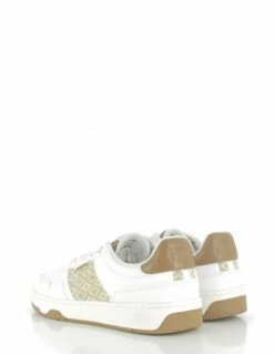 N'go Shoes Baskets De Ville Mixte Huê Classique Cuir Blanc/marron -Hylton Magasin ngohsm n go shoes 3