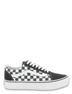 Vans Sneakers Compensées Femme Ua Old Skool Platform Noir/blanc