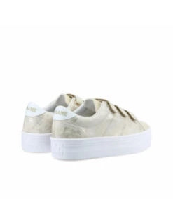 No Name Baskets De Ville Compensées Femme Plato M Straps Or 9 No Name Baskets De Ville Compensées Femme Plato M Straps Or -Hylton Magasin plato m straps 2