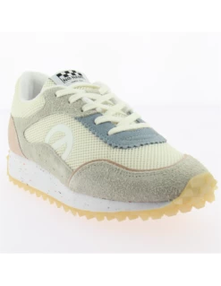 No Name Baskets De Ville Femme Punky Jogger Beige/crème -Hylton Magasin punky jogger 1