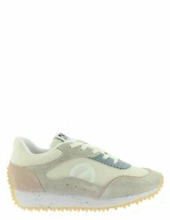 No Name Baskets De Ville Femme Punky Jogger Beige/crème