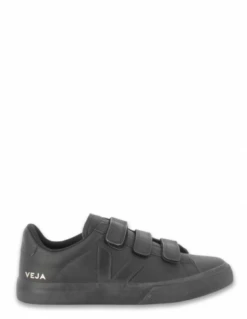 Veja Baskets De Ville Mixte Recife Logo Noir