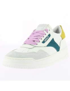 Semerdjian Baskets De Ville Femme Rio 8387 Cuir Blanc/jaune/vert/rose 9 Semerdjian Baskets De Ville Femme Rio 8387 Cuir Blanc/jaune/vert/rose -Hylton Magasin rio 8387 semerdjian 2