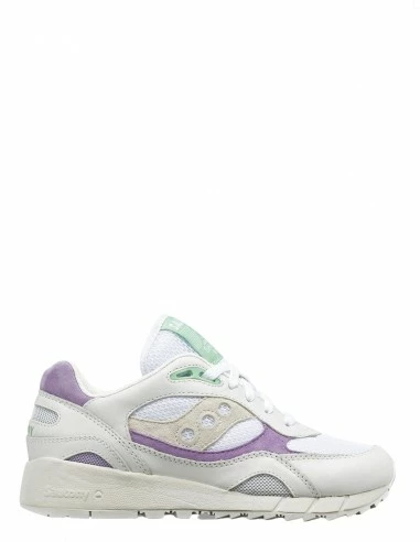 Saucony Sneakers Femme Shadow 6000 Blanc/violet/beige 3 Saucony Sneakers Femme Shadow 6000 Blanc/violet/beige