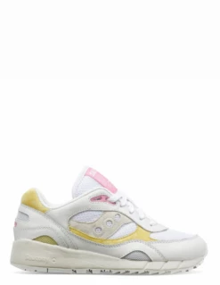 Saucony Sneakers Femme Shadow 6000 Blanc/beige/kaune