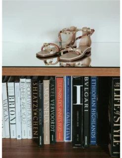 Kharisma Sandales Femme Sabi Nude Avec Foulard -Hylton Magasin sabi 3298 nude 5