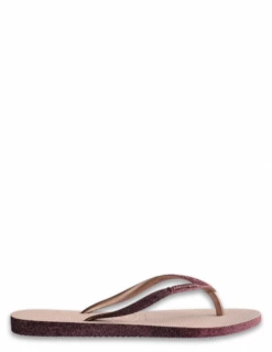 Havaianas Tongs Femme Slim Sparkle II Ballet Rose